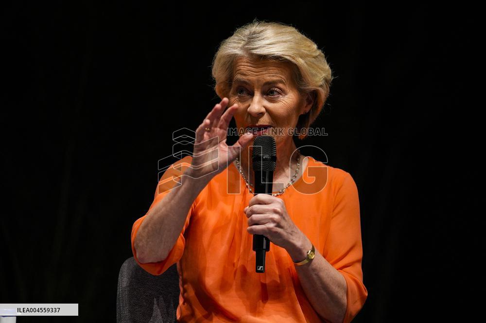Ursula von der Leyen At Inauguration of the Global Citizen Now Summit - Seville