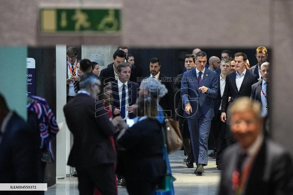 Pedro Sanchez At Inauguration of the Global Citizen Now Summit - Seville