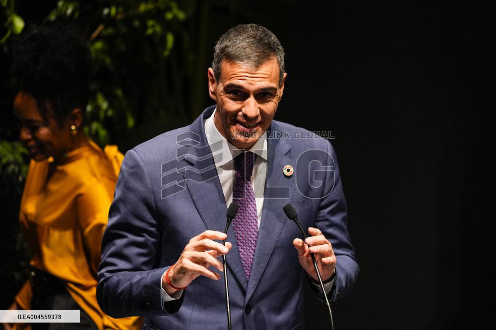 Pedro Sanchez At Inauguration of the Global Citizen Now Summit - Seville
