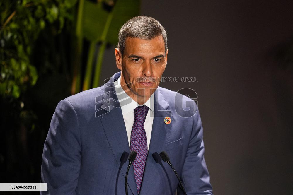 Pedro Sanchez At Inauguration of the Global Citizen Now Summit - Seville