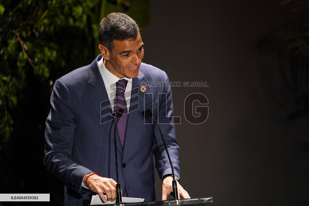 Pedro Sanchez At Inauguration of the Global Citizen Now Summit - Seville