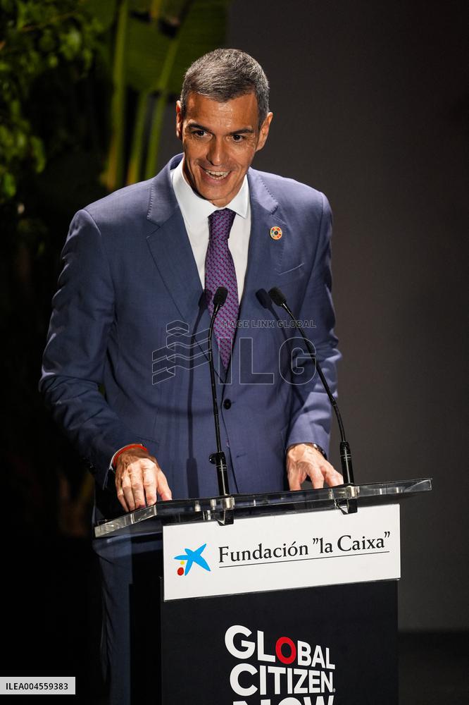 Pedro Sanchez At Inauguration of the Global Citizen Now Summit - Seville