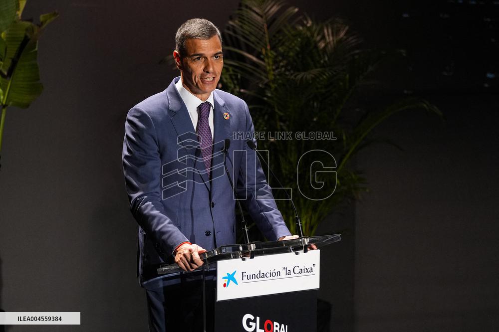 Pedro Sanchez At Inauguration of the Global Citizen Now Summit - Seville