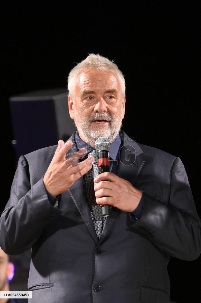 Luc Besson At Nation Award Evening - Taormina