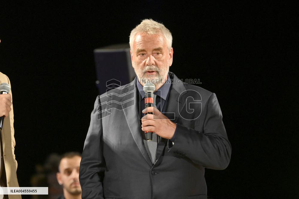 Luc Besson At Nation Award Evening - Taormina