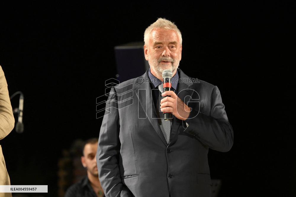 Luc Besson At Nation Award Evening - Taormina