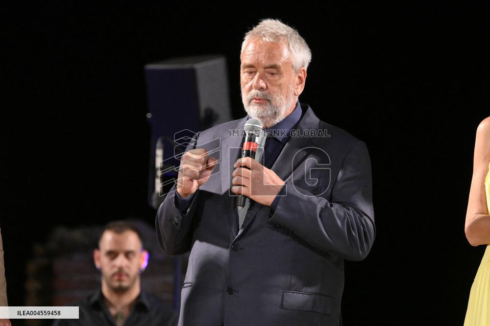 Luc Besson At Nation Award Evening - Taormina
