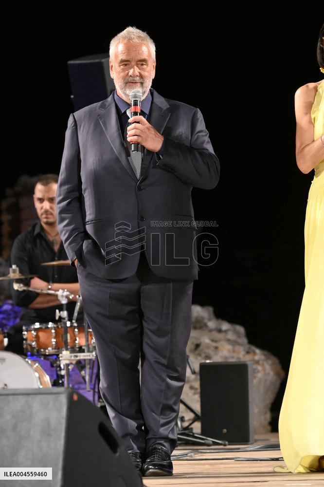 Luc Besson At Nation Award Evening - Taormina