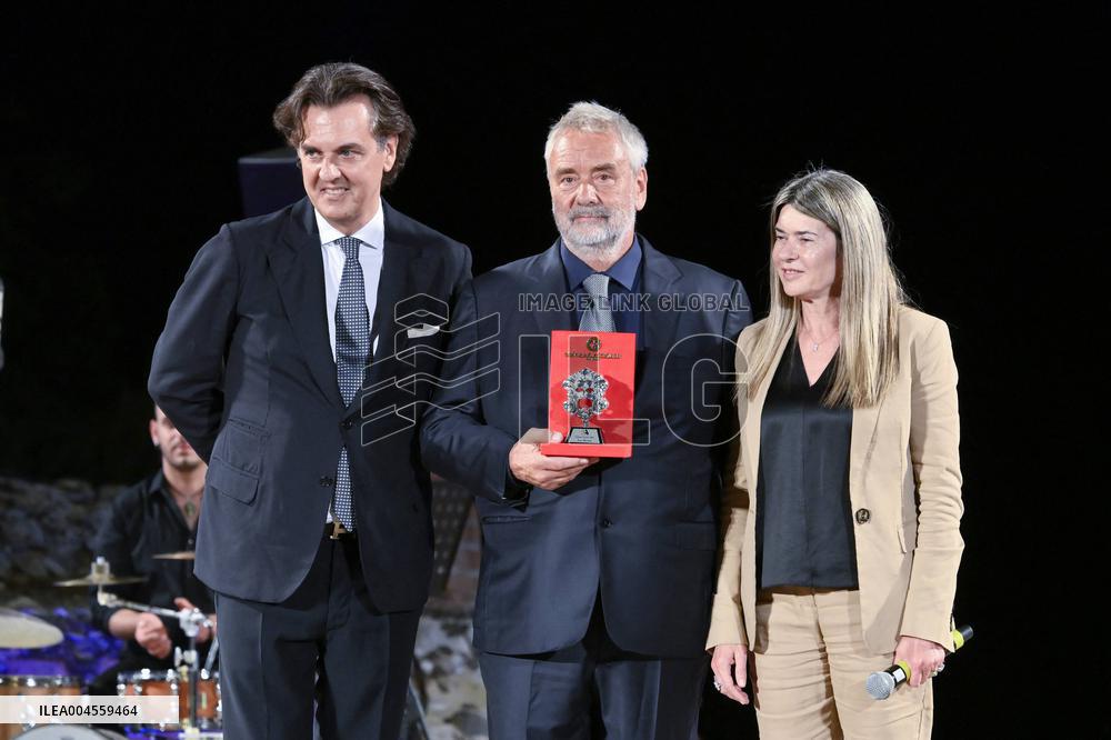 Luc Besson At Nation Award Evening - Taormina