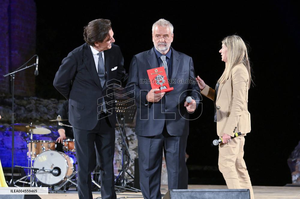 Luc Besson At Nation Award Evening - Taormina