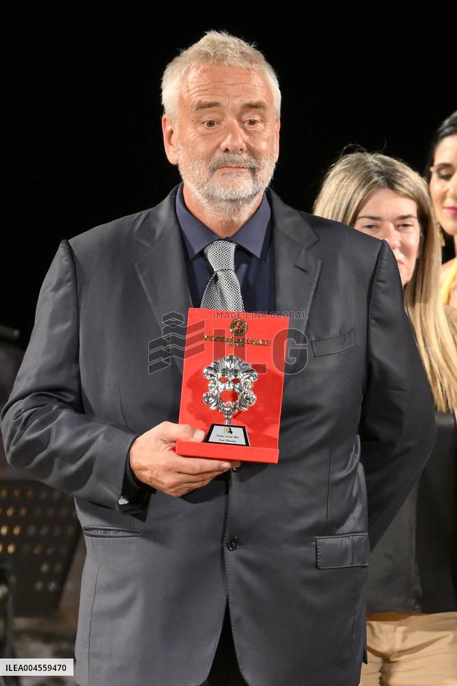 Luc Besson At Nation Award Evening - Taormina
