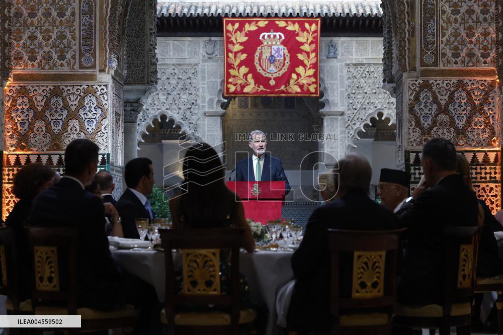 Spanish Royals Host UN Dinner - Seville