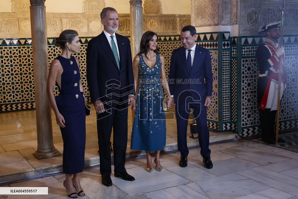 Spanish Royals Host UN Dinner - Seville