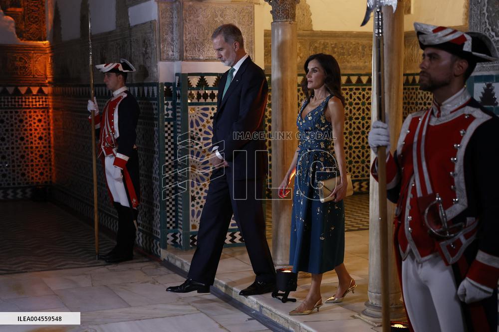 Spanish Royals Host UN Dinner - Seville
