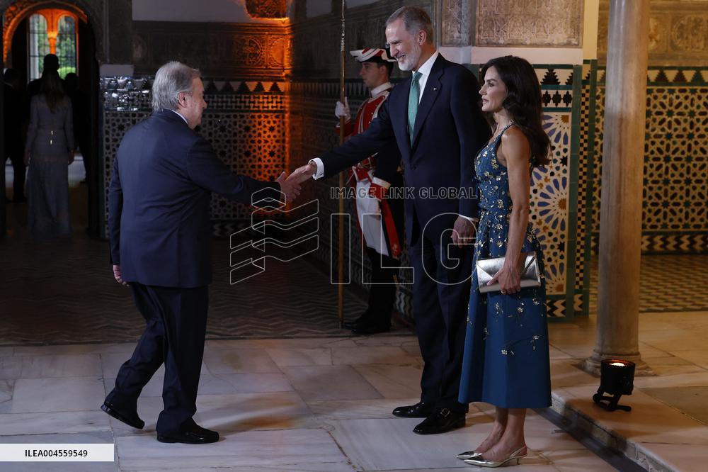 Spanish Royals Host UN Dinner - Seville