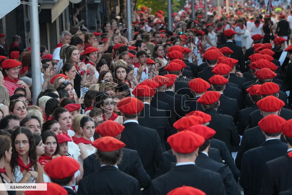 San Marcial Parade - Spain