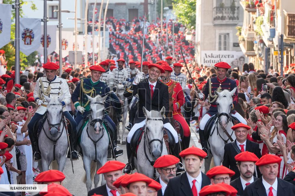 San Marcial Parade - Spain