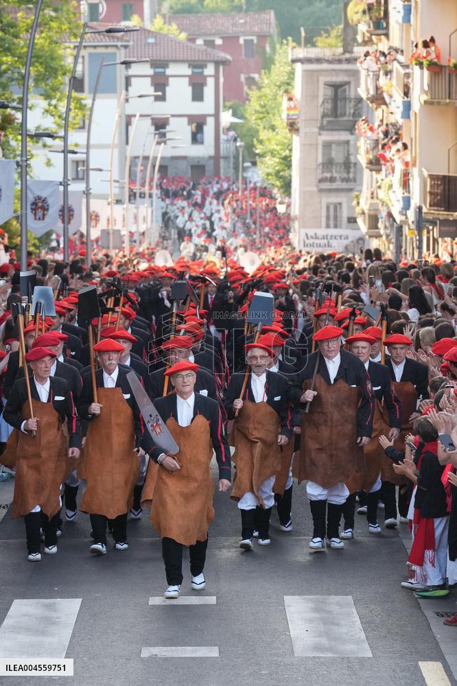 San Marcial Parade - Spain