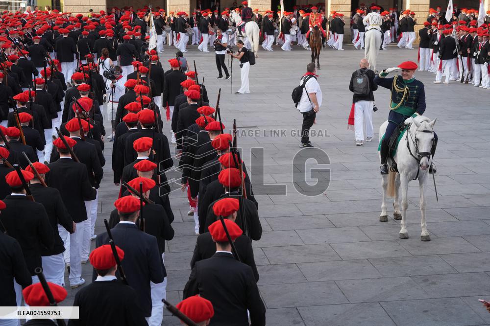San Marcial Parade - Spain