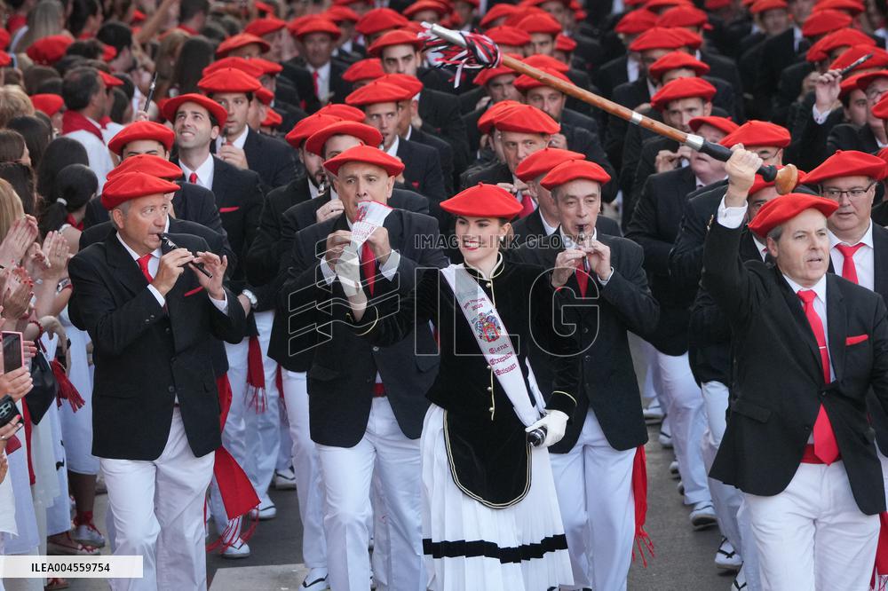San Marcial Parade - Spain