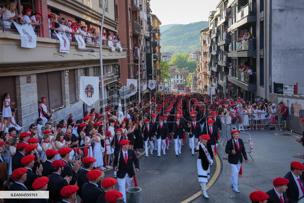 San Marcial Parade - Spain