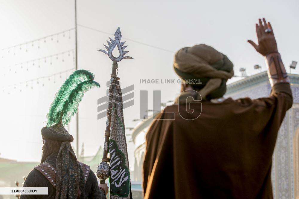 Chabieh and Hasina Procession in Karbala - Iraq