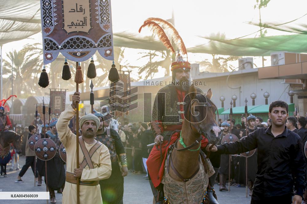 Chabieh and Hasina Procession in Karbala - Iraq
