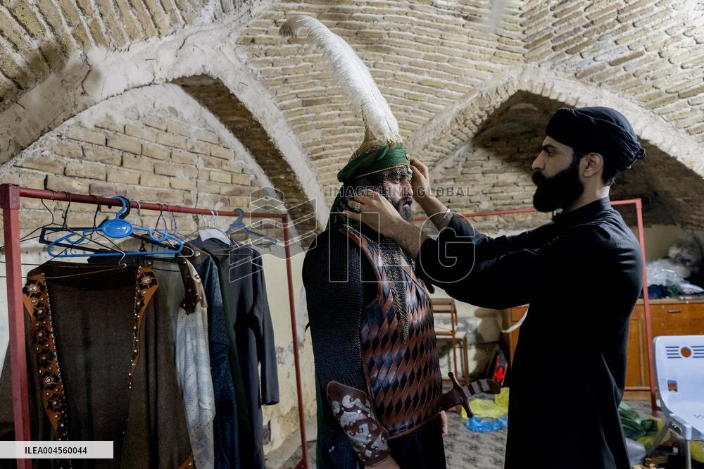 Chabieh and Hasina Procession in Karbala - Iraq