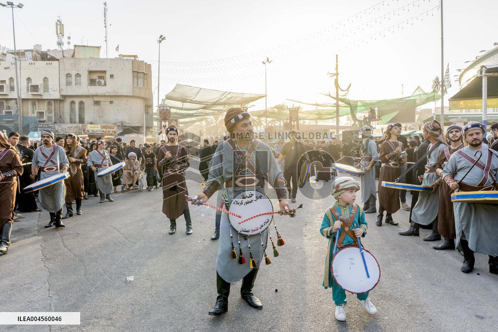 Chabieh and Hasina Procession in Karbala - Iraq