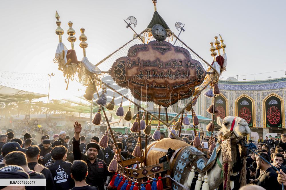 Chabieh and Hasina Procession in Karbala - Iraq