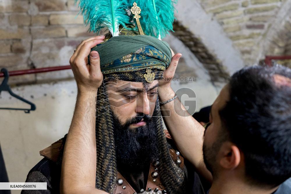 Chabieh and Hasina Procession in Karbala - Iraq