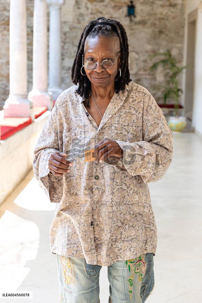 Whoopi Goldberg Photo Session - Taormina