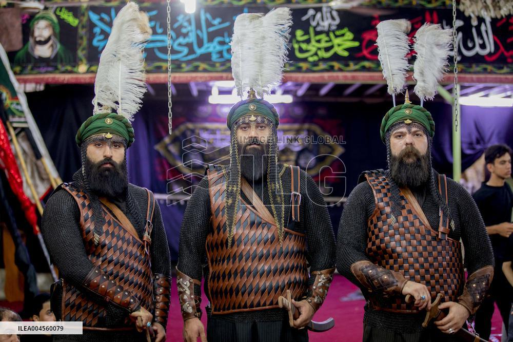 Chabieh and Hasina Procession in Karbala - Iraq