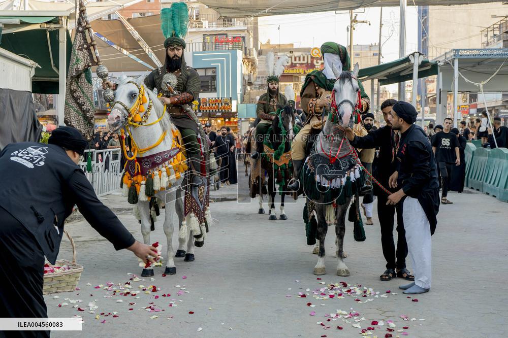 Chabieh and Hasina Procession in Karbala - Iraq