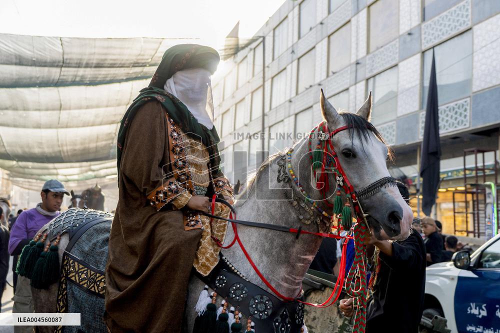 Chabieh and Hasina Procession in Karbala - Iraq