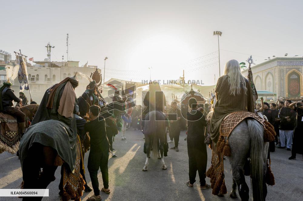 Chabieh and Hasina Procession in Karbala - Iraq