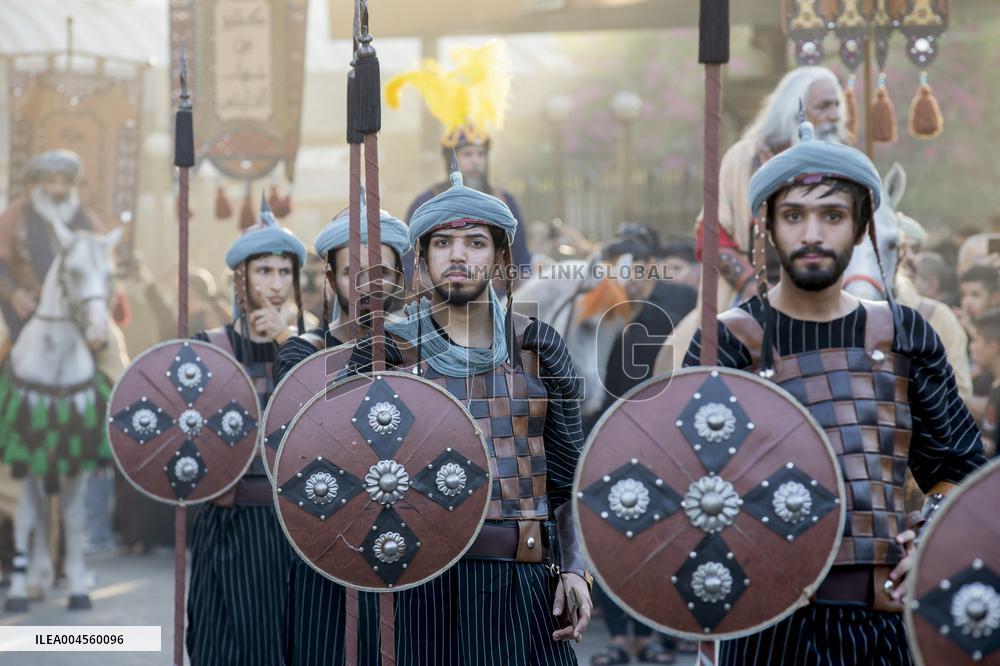 Chabieh and Hasina Procession in Karbala - Iraq