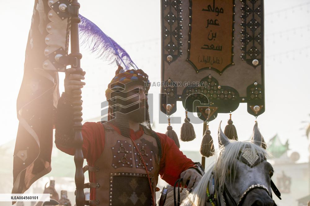 Chabieh and Hasina Procession in Karbala - Iraq