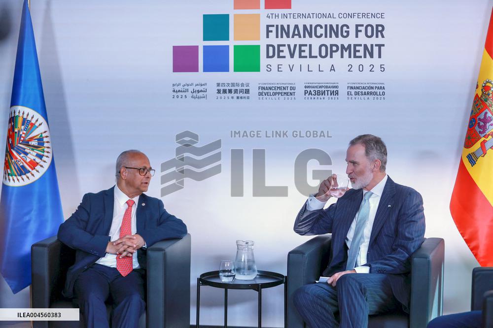 Bilateral Meetings Of King Felipe VI At The Un Summit - Seville