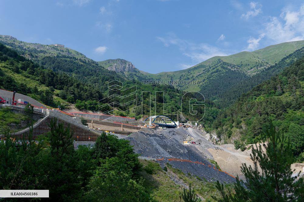 New Tende Tunnel Linking Roya Valley And Limone Inauguration