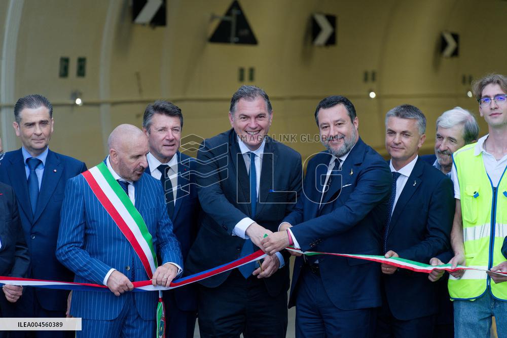 New Tende Tunnel Linking Roya Valley And Limone Inauguration