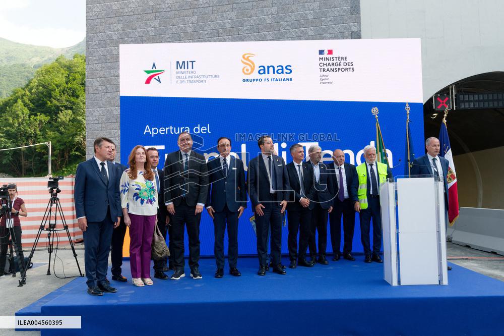 New Tende Tunnel Linking Roya Valley And Limone Inauguration