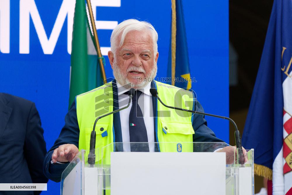 New Tende Tunnel Linking Roya Valley And Limone Inauguration