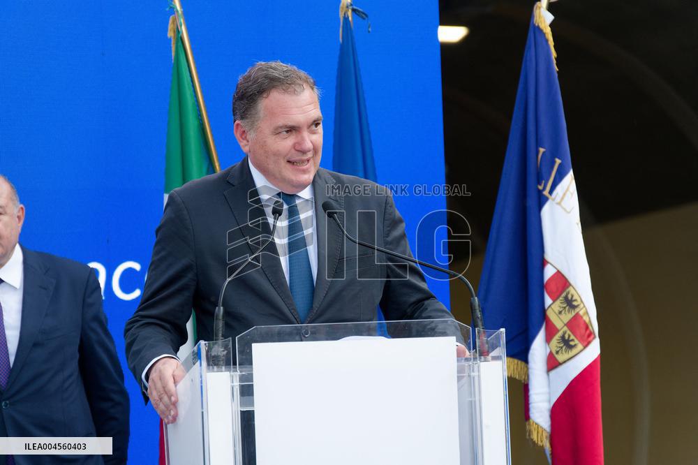 New Tende Tunnel Linking Roya Valley And Limone Inauguration