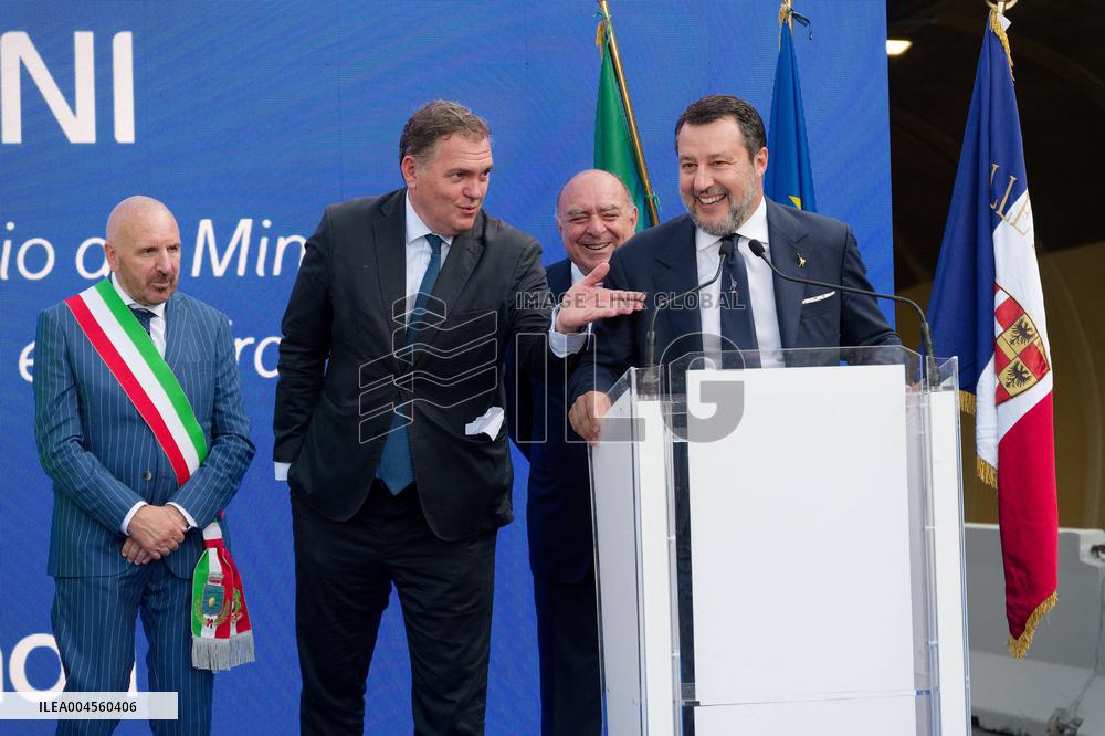 New Tende Tunnel Linking Roya Valley And Limone Inauguration