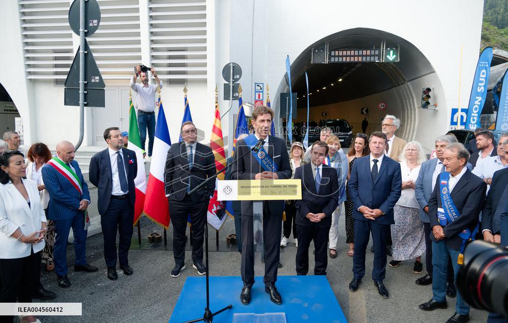 New Tende Tunnel Linking Roya Valley And Limone Inauguration