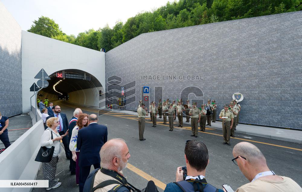 New Tende Tunnel Linking Roya Valley And Limone Inauguration