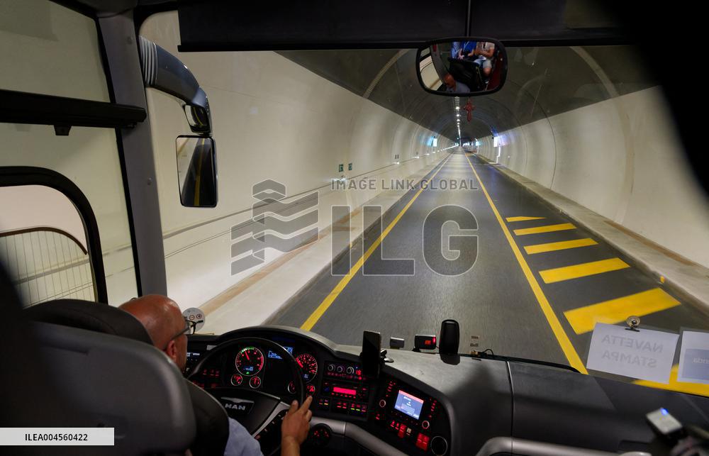 New Tende Tunnel Linking Roya Valley And Limone Inauguration