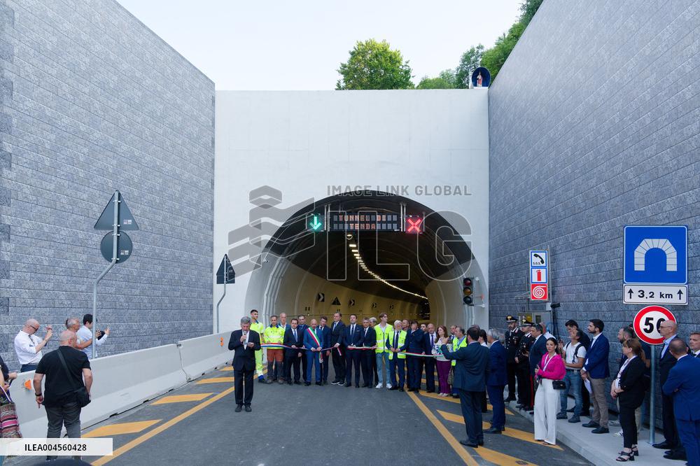 New Tende Tunnel Linking Roya Valley And Limone Inauguration