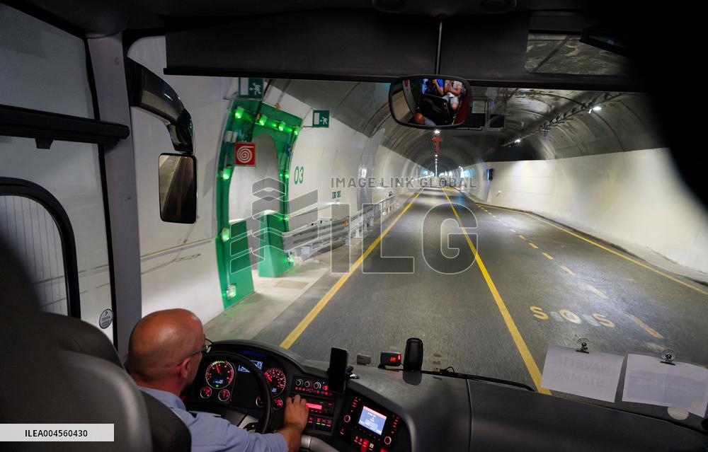 New Tende Tunnel Linking Roya Valley And Limone Inauguration